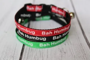 Bah Humbug Cat Collars