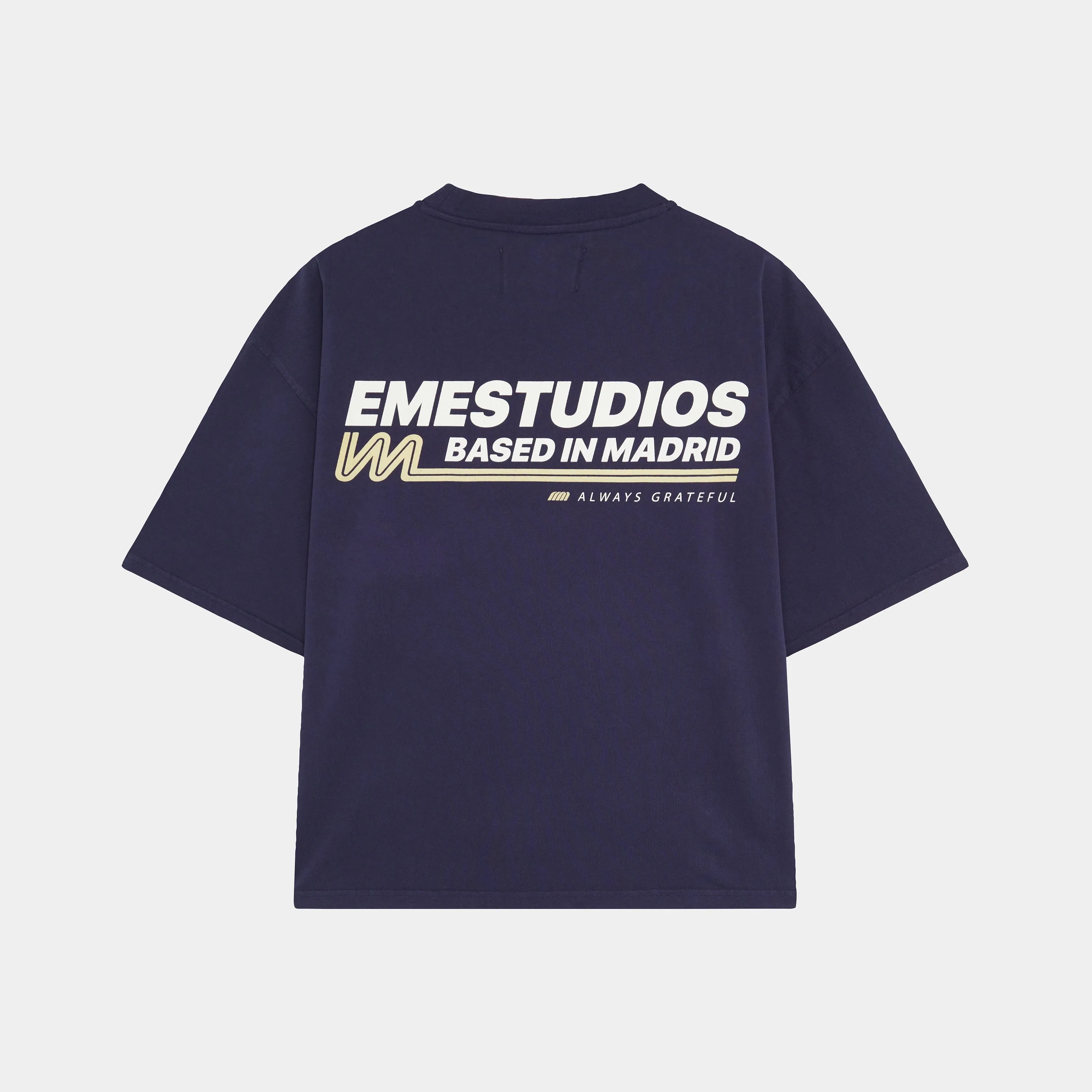 Daily News Navy Oversized Tee