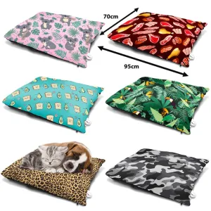 Flannel Fleece Pet Bed - 70cm x 95cm