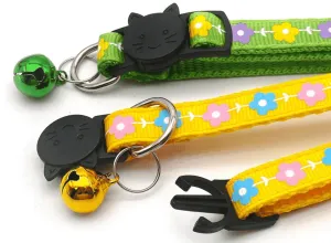 Flower Breakaway Safety Cat Collar