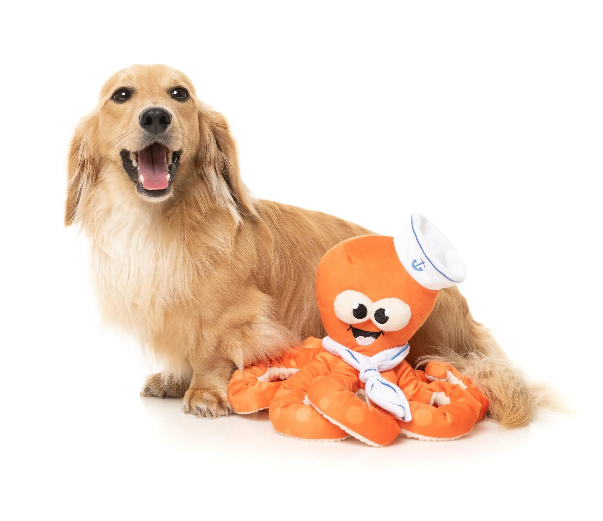 FuzzYard Octoposse Sailor Squiggles Dog Toy
