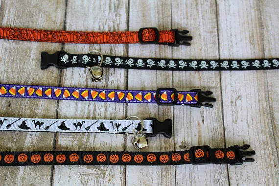 Halloween Cat Collars