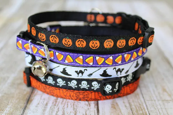 Halloween Cat Collars