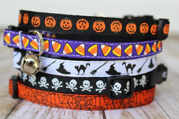 Halloween Cat Collars