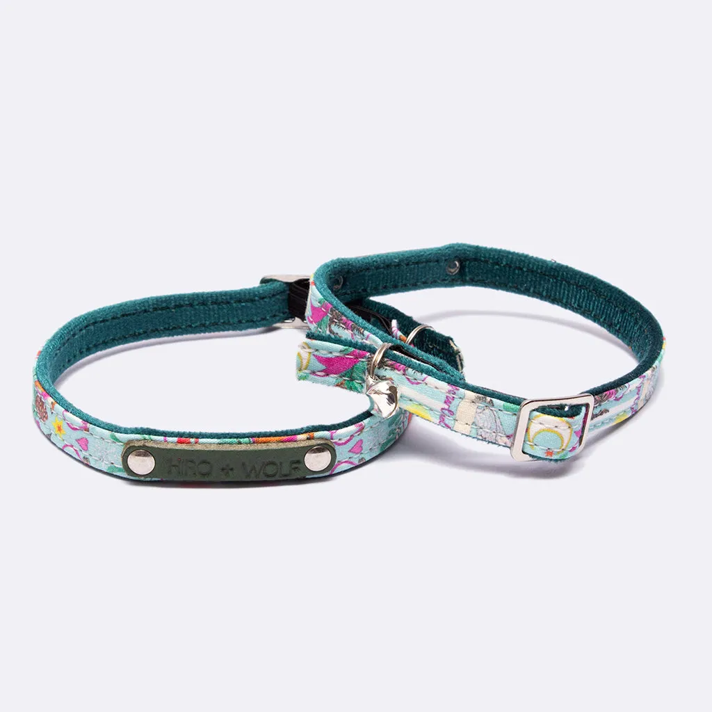 Happy Howlidays Stretch Cat Collar