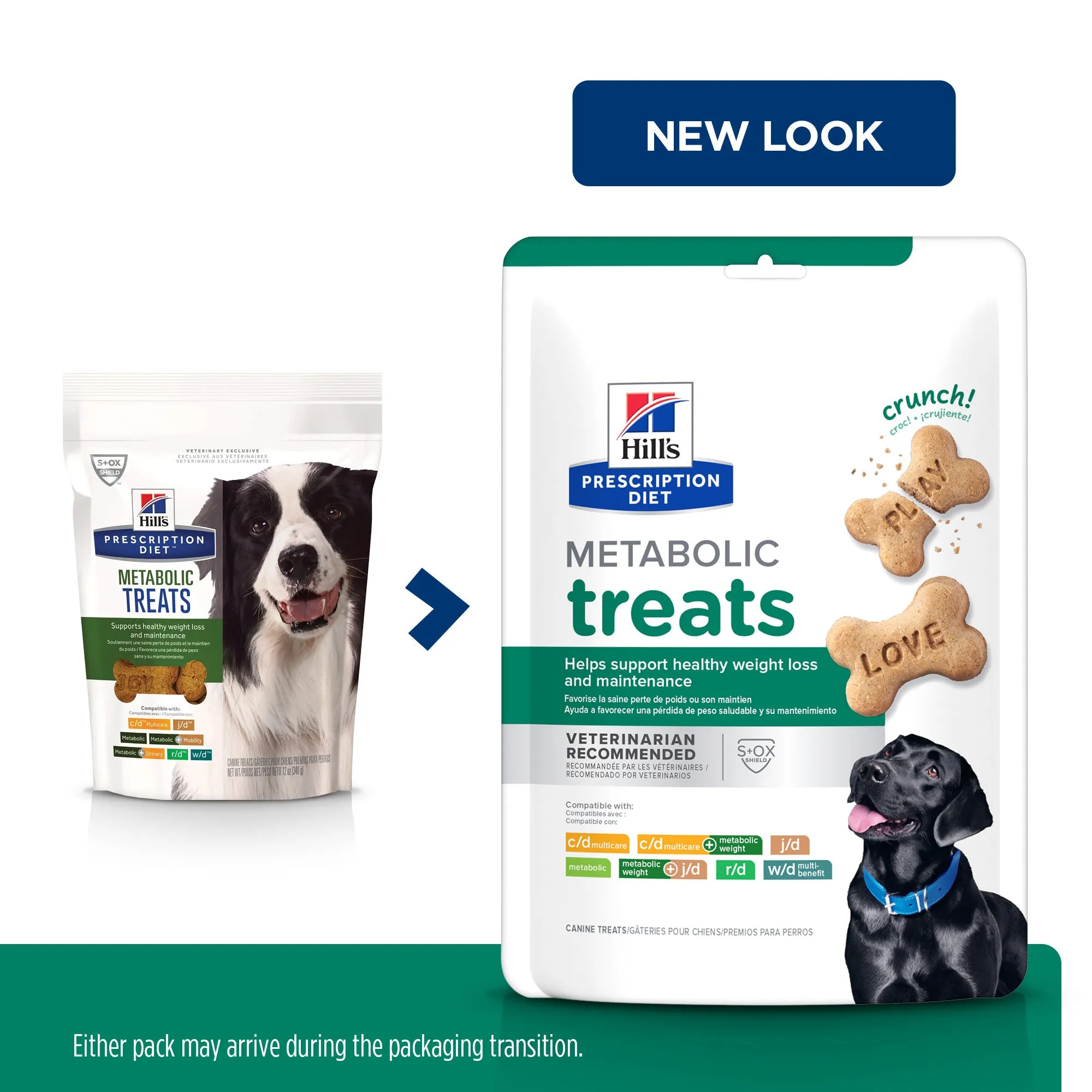 Hill's Prescription Diet Metabolic Treats Dog Food 340g