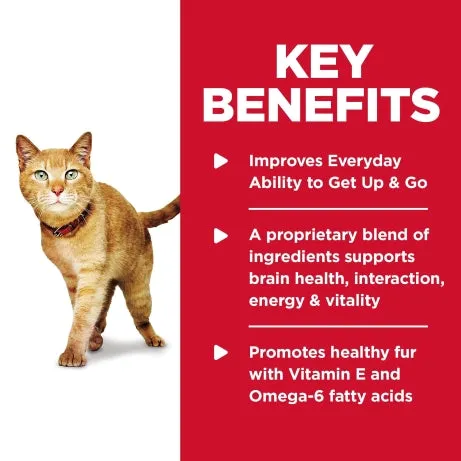 Hill's Science Diet Adult 7  Senior Vitality Dry Cat Food