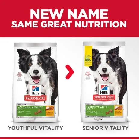 Hill's Science Diet Adult 7  Senior Vitality Dry Dog Food