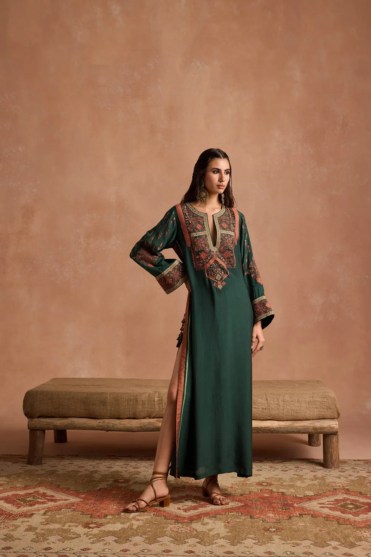 Jungle Jewel Kaftan