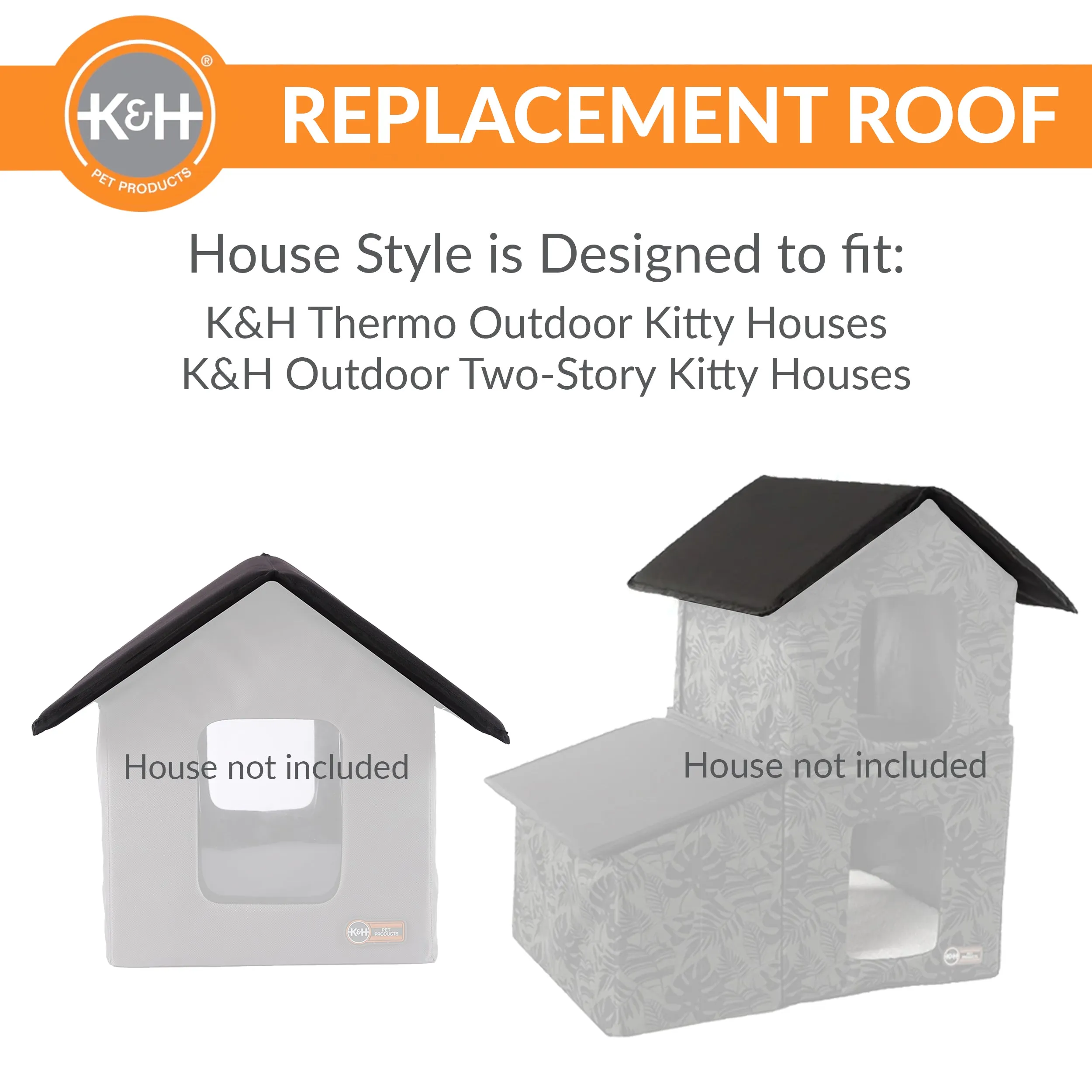 K&H Outdoor Kitty House Replacement Roof Tops
