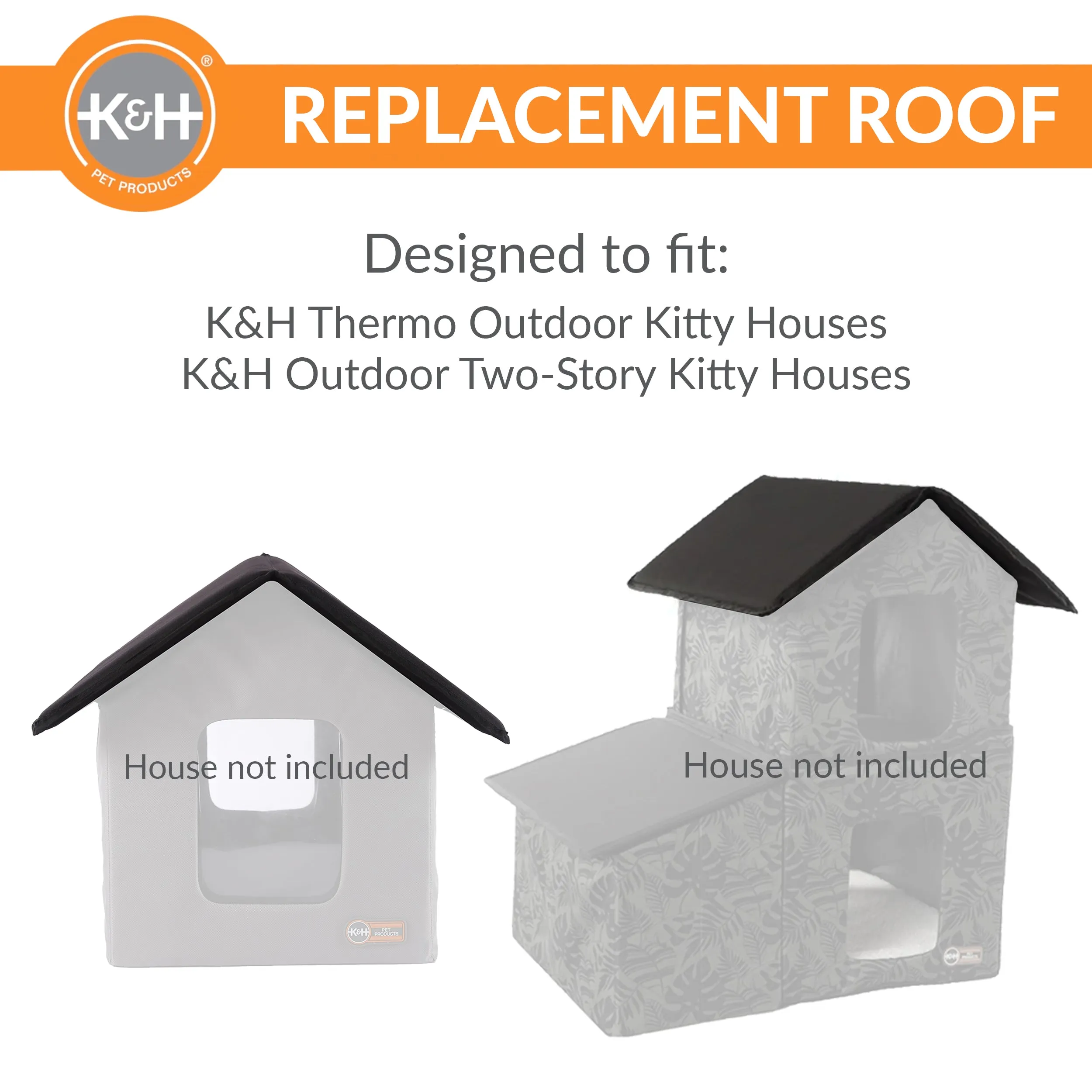 K&H Outdoor Kitty House Replacement Roof Tops