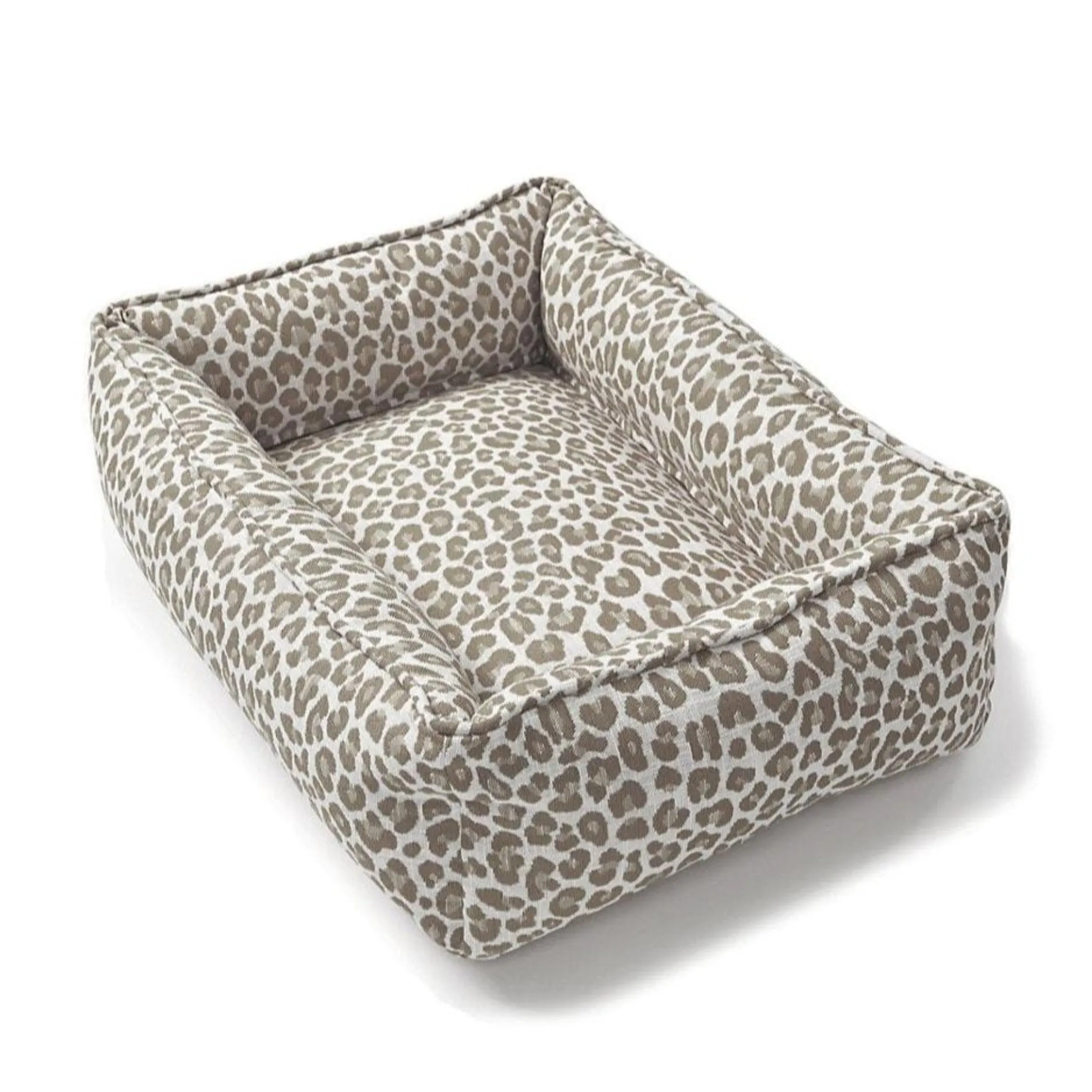 Limetsone Backyard Bengal Print Small Dog Bed