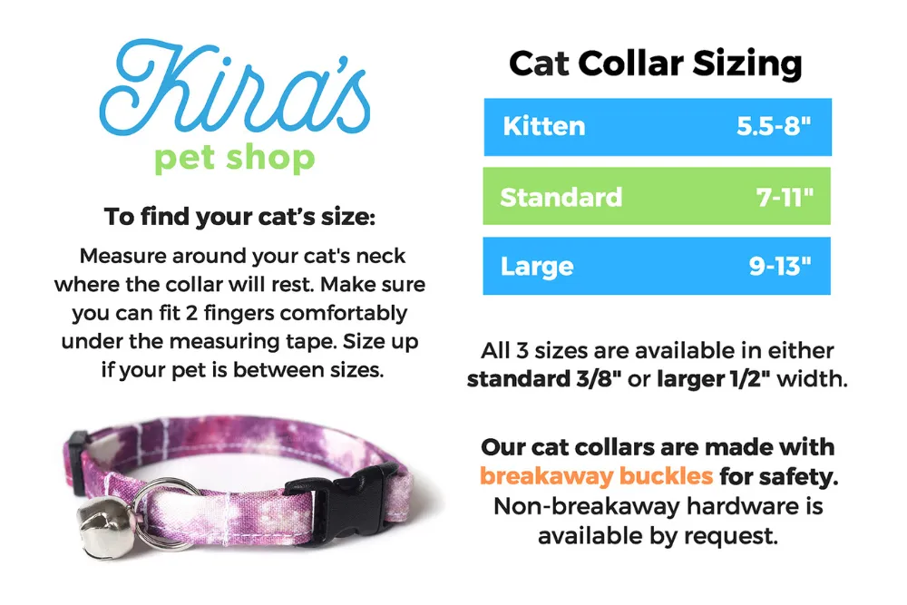 Modern Abstract Cat Collar