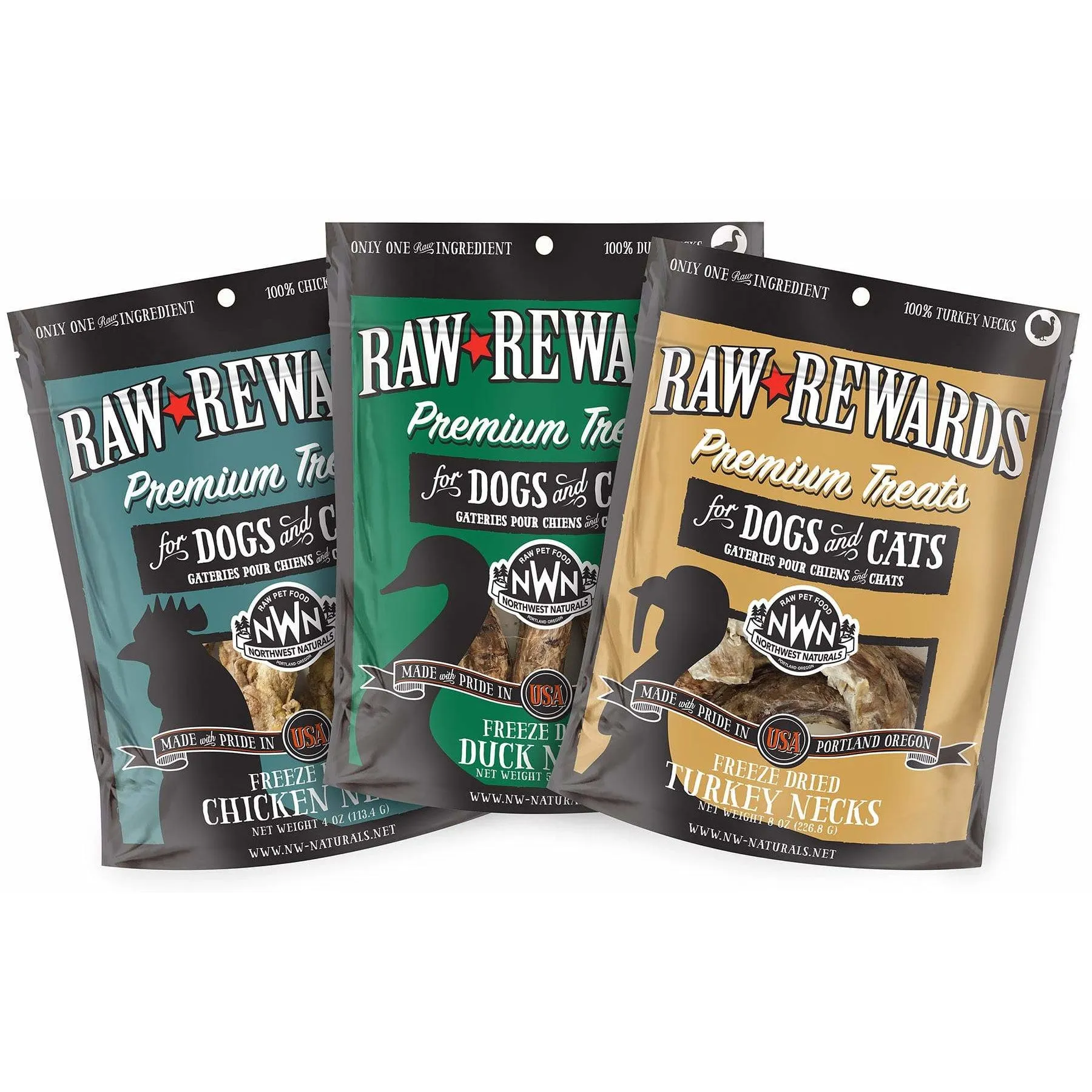 Northwest Naturals - Freeze Dried Necks for Pets