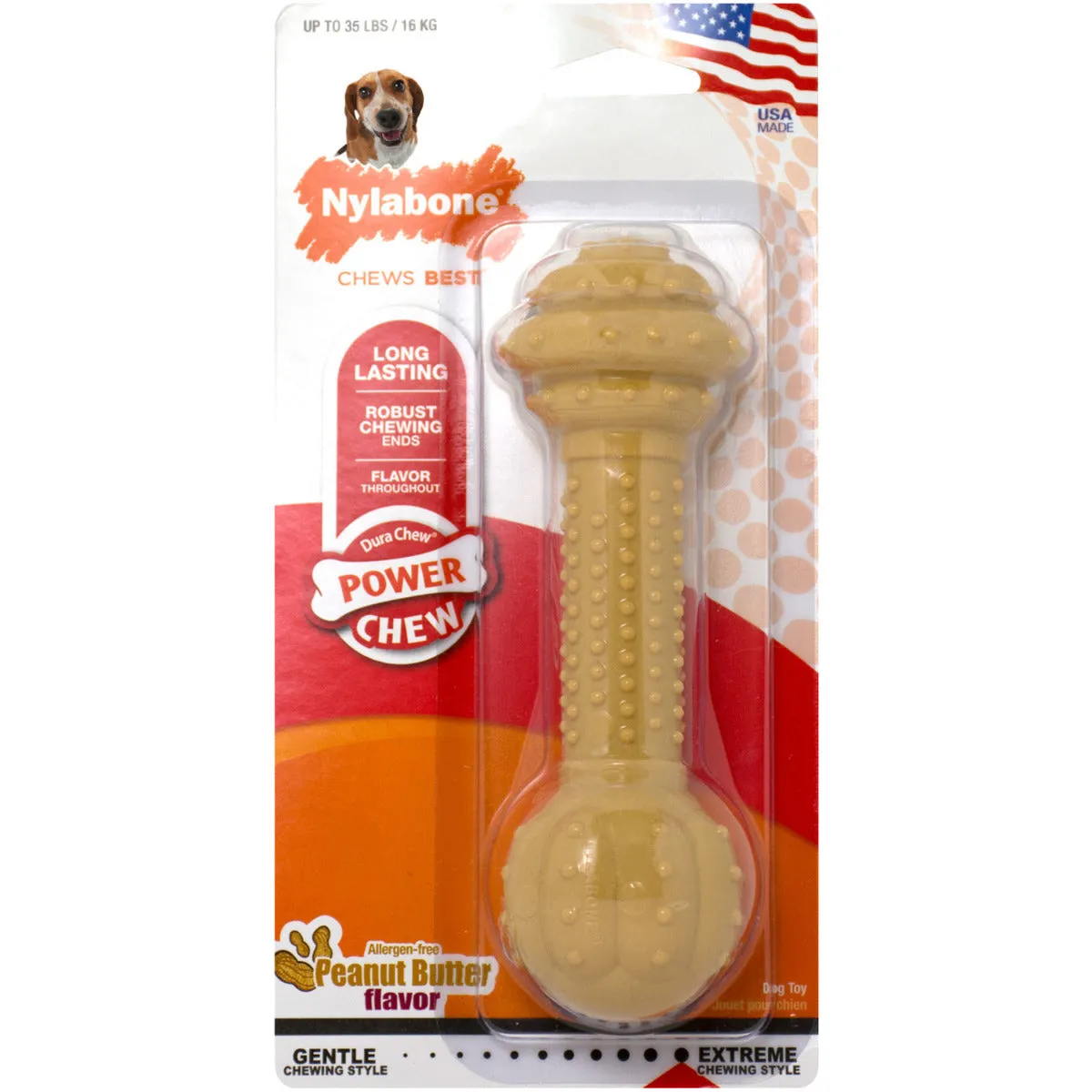Nylabone Dura Chew Barbell