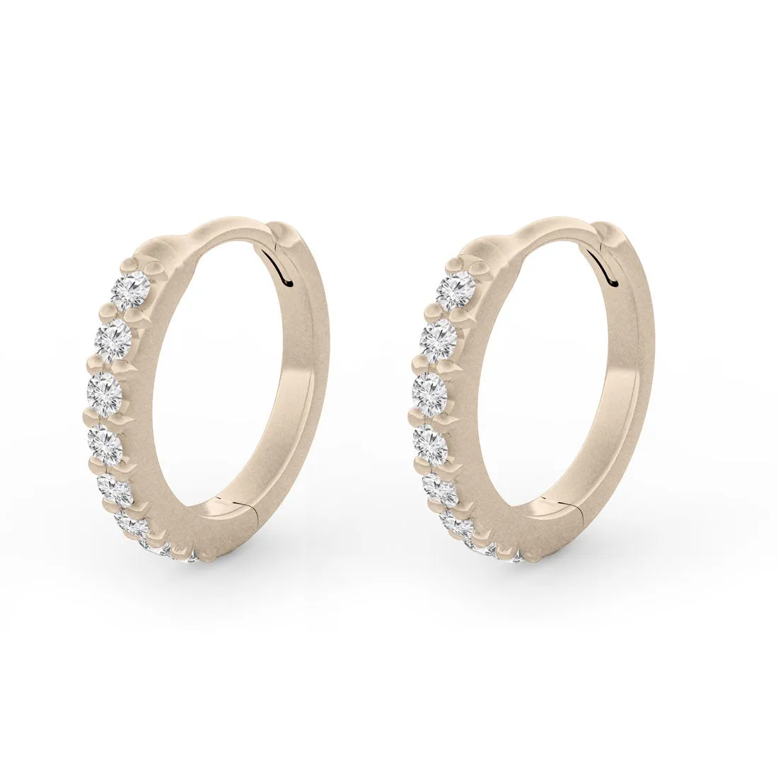 Paola Clicker Hoops, Diamond