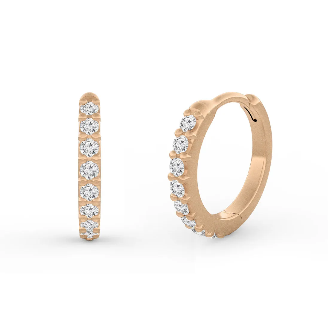 Paola Clicker Hoops, Diamond