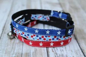 Patriotic Cat Collars