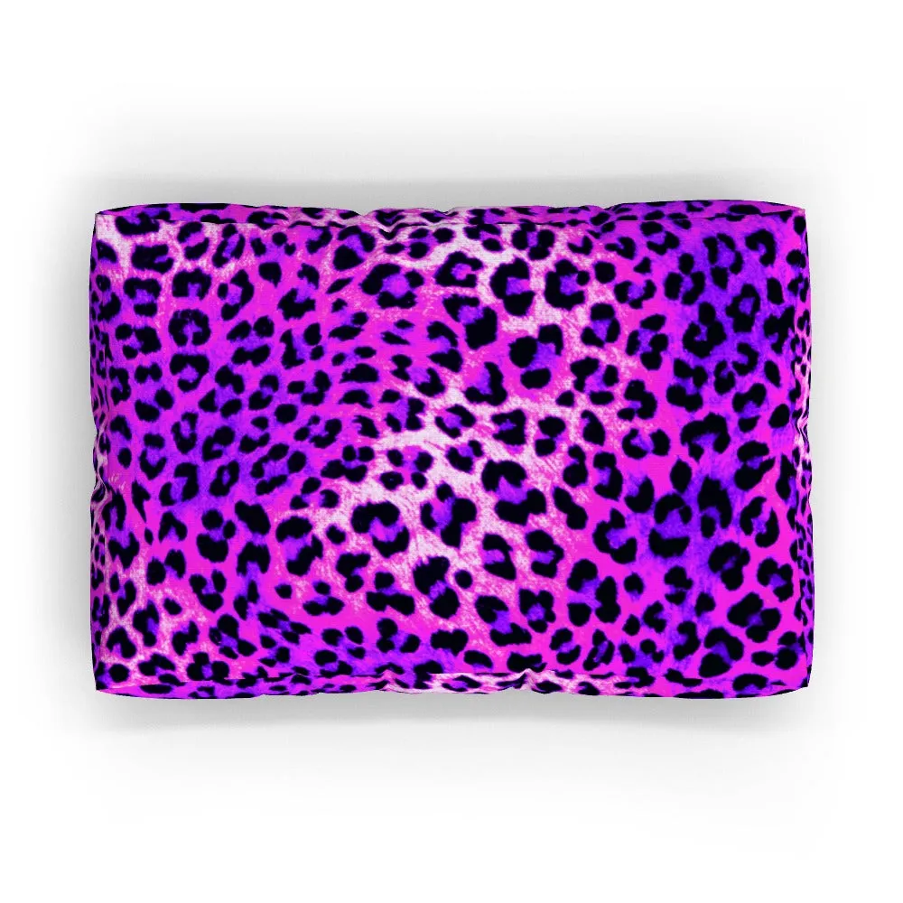 Pet Bed - Pink Leopard