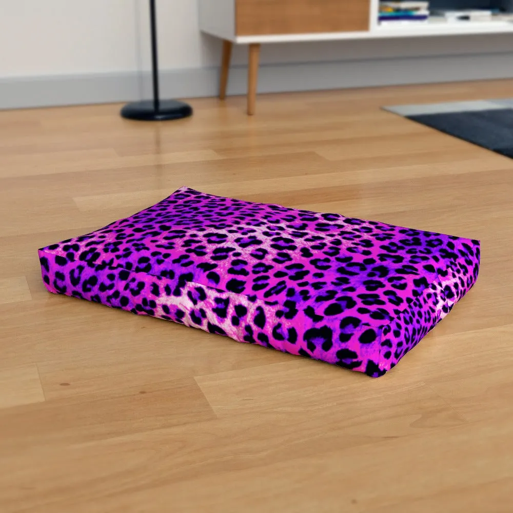 Pet Bed - Pink Leopard