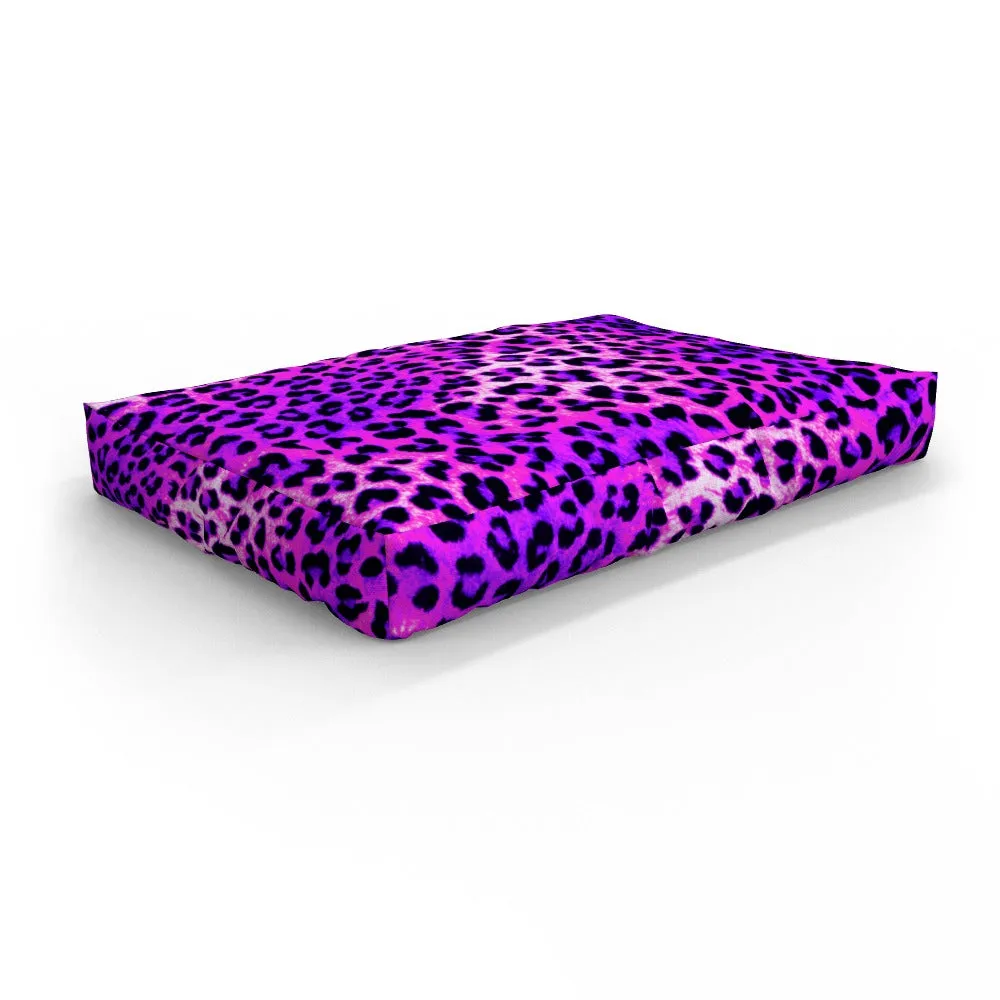 Pet Bed - Pink Leopard