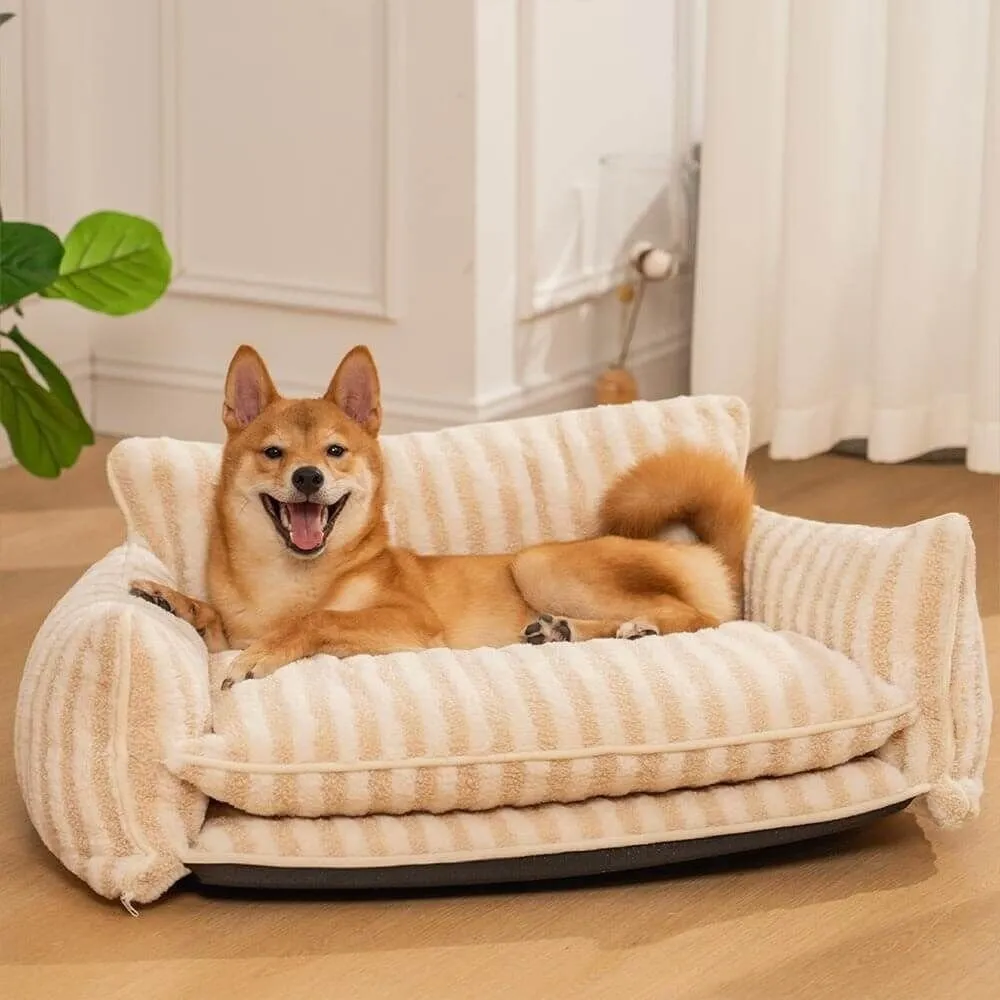 Pet Cat Dog Large Sofa Kennel Removable And Washable Large Sleeping Bed Nest