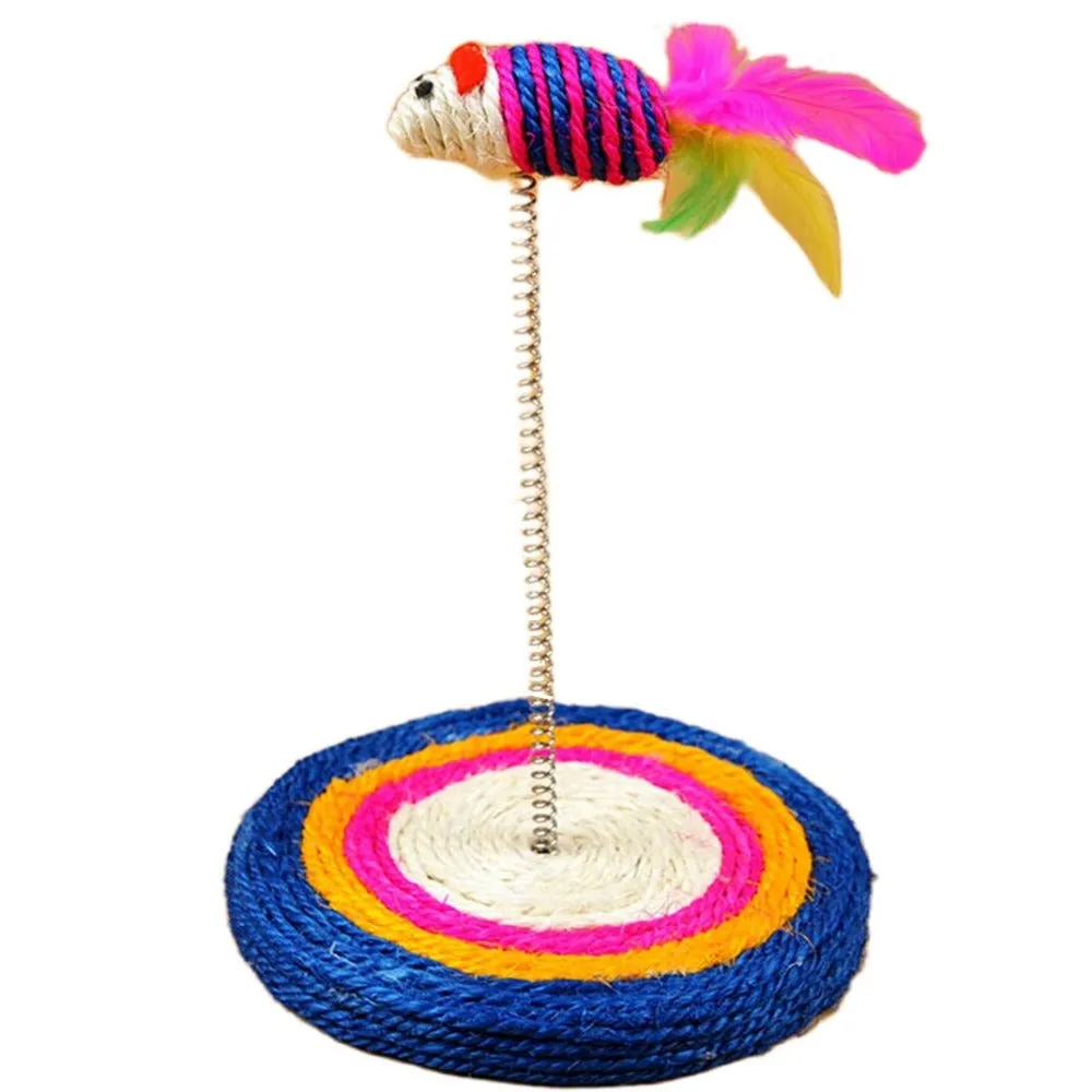 Playing Pet Spring Mouse