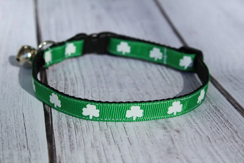 Shamrock Cat Collars