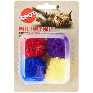 Spot Wool Pom Poms Catnip Cat Toy