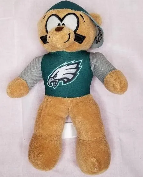 Team Spirit Stuffed SQUEAKY Dog Toys: Sport Mascots & Players of All Sizes