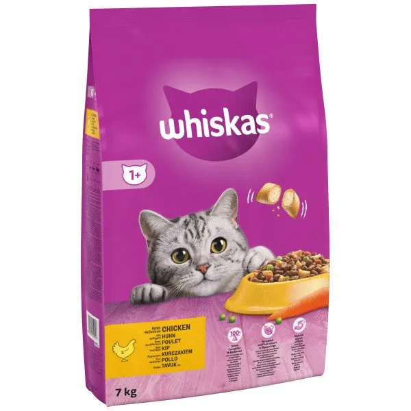 Whiskas Dry 1  Cat Food with Chicken