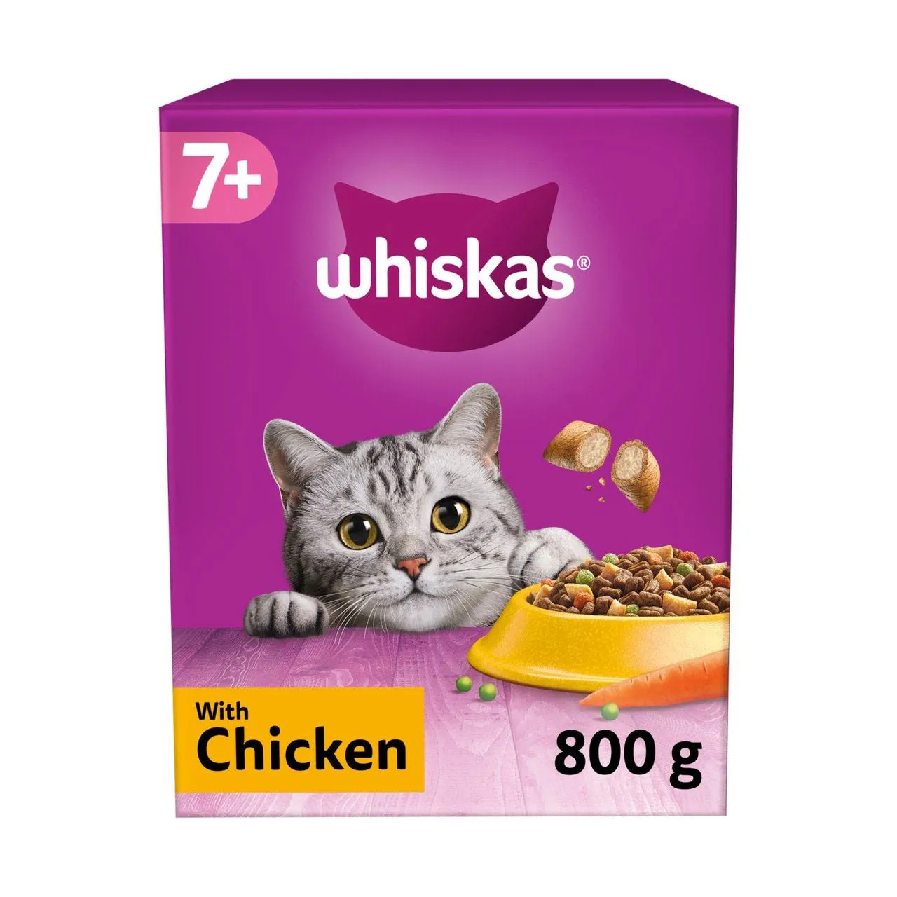 Whiskas Dry 7  Chicken 800g