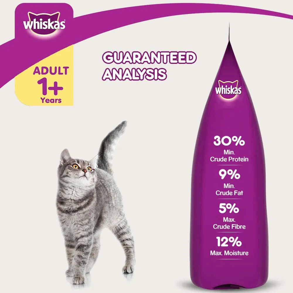 Whiskas Grilled Saba Flavour Adult (1  years) Cat Dry Food