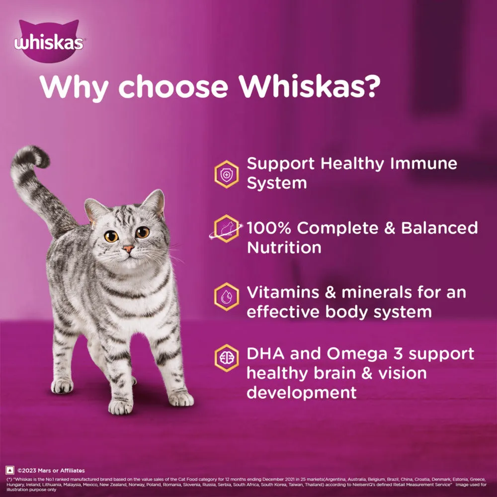 Whiskas Junior Mackerel Flavour Kitten (2-12 months) Cat Wet Food