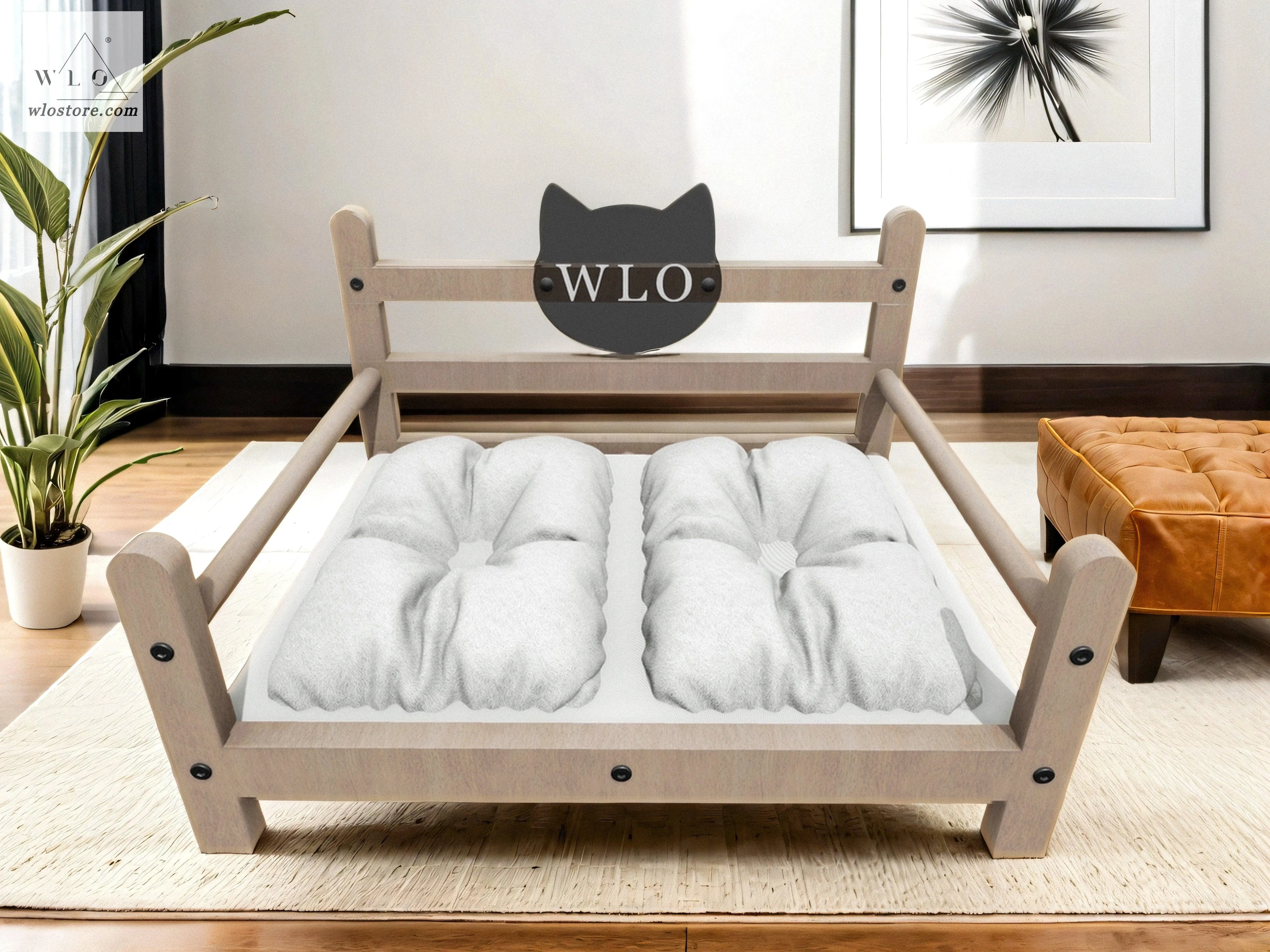 WLO® Natural Basic Modern Cat Bed